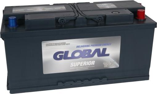 GLOBAL G 610 504 095 - Стартерная аккумуляторная батарея, АКБ autospares.lv