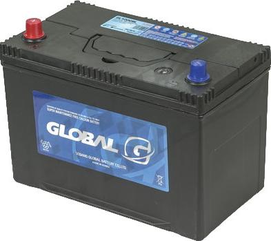 GLOBAL GL100CBL - Стартерная аккумуляторная батарея, АКБ autospares.lv