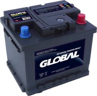 GLOBAL GR045EU - Стартерная аккумуляторная батарея, АКБ autospares.lv