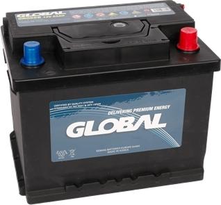 GLOBAL GR055B - Стартерная аккумуляторная батарея, АКБ autospares.lv