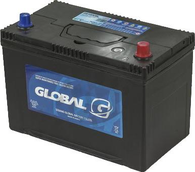 GLOBAL GR100CBL - Стартерная аккумуляторная батарея, АКБ autospares.lv