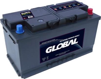 GLOBAL GR100EU - Стартерная аккумуляторная батарея, АКБ autospares.lv