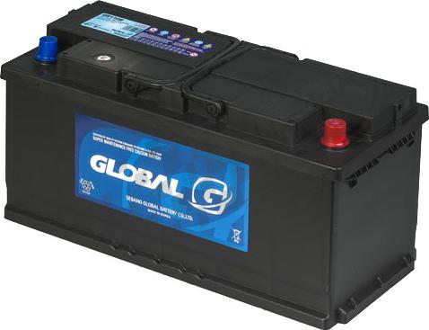 GLOBAL GR110B - Стартерная аккумуляторная батарея, АКБ autospares.lv