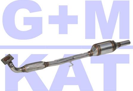 G+M KAT 80 0331 - Катализатор autospares.lv