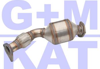 G+M KAT 70 0364 - Катализатор autospares.lv