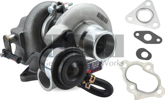 GMW TB491736HA - Турбина, компрессор autospares.lv