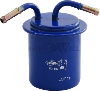 GoodWill FG 509 - Топливный фильтр autospares.lv