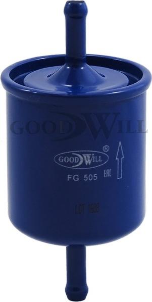 GoodWill FG 505 - Топливный фильтр autospares.lv