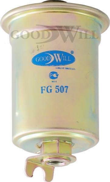 GoodWill FG 507 - Топливный фильтр autospares.lv