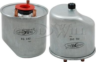 GoodWill FG142 - Топливный фильтр autospares.lv