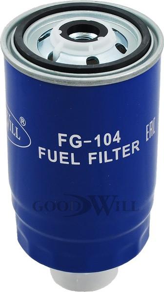 GoodWill FG 104 - Топливный фильтр autospares.lv