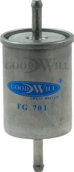 GoodWill FG 701 - Топливный фильтр autospares.lv