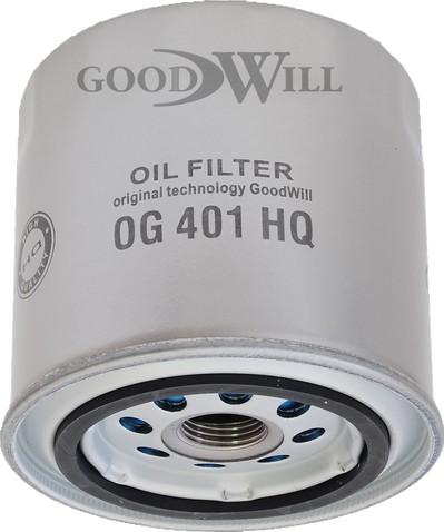 GoodWill OG 401 HQ - Масляный фильтр autospares.lv