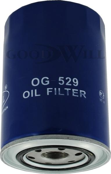 GoodWill OG 529 - Масляный фильтр autospares.lv