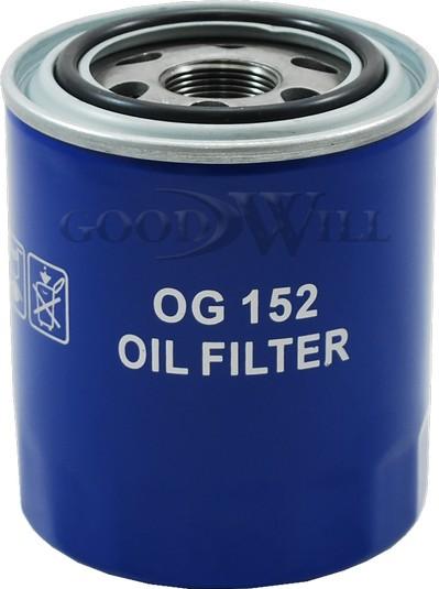 GoodWill OG 152 - Масляный фильтр autospares.lv