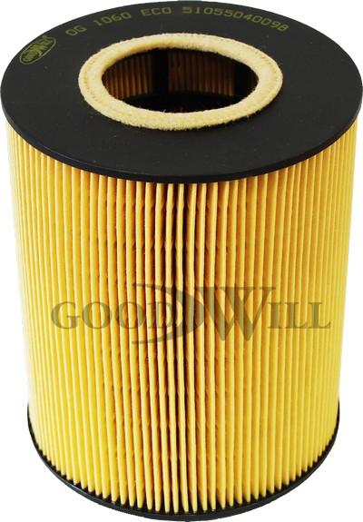 GoodWill OG 1060 ECO - Масляный фильтр autospares.lv