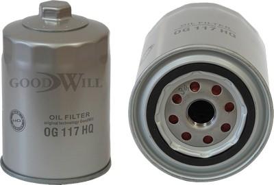 GoodWill OG 117 HQ - Масляный фильтр autospares.lv
