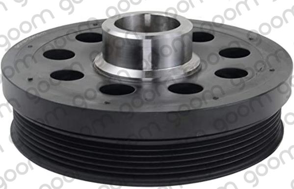 GOOM CP-0058 - Шкив коленчатого вала autospares.lv