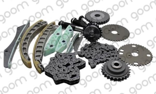 GOOM TCK-0009 - Комплект цепи привода распредвала autospares.lv