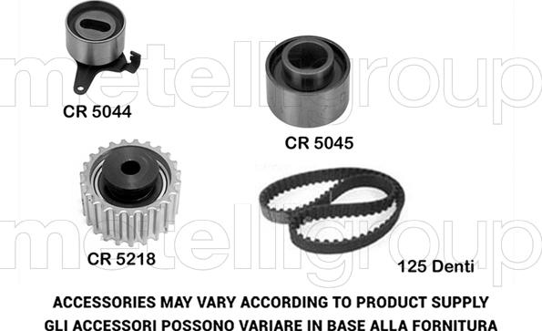 Graf TP352 - Комплект зубчатого ремня ГРМ autospares.lv