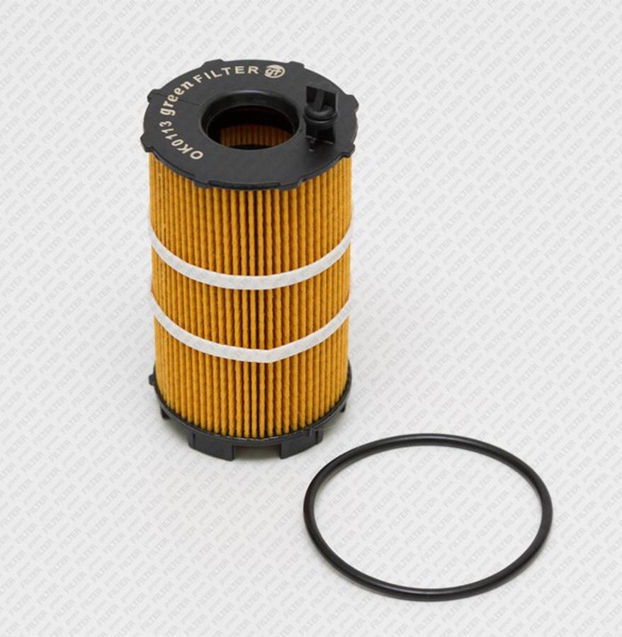 Green Filter OK0113 - Масляный фильтр autospares.lv