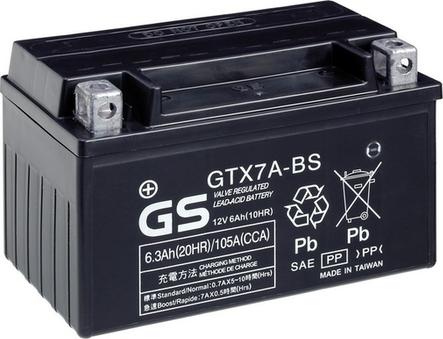 GS GS-GTX7A-BS - Стартерная аккумуляторная батарея, АКБ autospares.lv