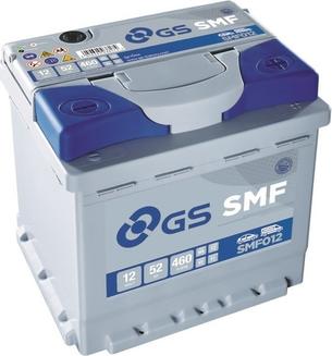 GS SMF012 - Стартерная аккумуляторная батарея, АКБ autospares.lv
