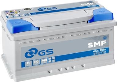 GS SMF110 - Стартерная аккумуляторная батарея, АКБ autospares.lv