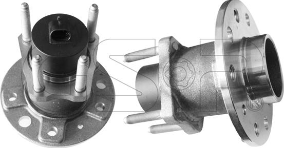 GSP 9400118 - Подшипник ступицы колеса, комплект autospares.lv