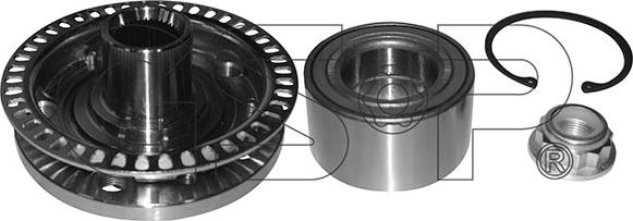 GSP 9436002B - Ступица колеса, поворотный кулак autospares.lv