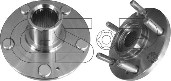 GSP 9430002 - Ступица колеса, поворотный кулак autospares.lv