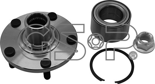 GSP 9429004K - Ступица колеса, поворотный кулак autospares.lv