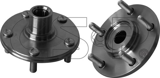 GSP 9425051 - Ступица колеса, поворотный кулак autospares.lv