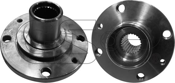 GSP 9425009 - Ступица колеса, поворотный кулак autospares.lv