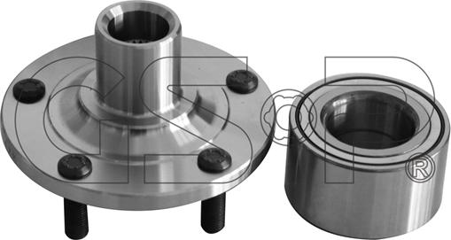 GSP 9428012K - Ступица колеса, поворотный кулак autospares.lv