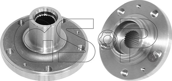 GSP 9428036 - Ступица колеса, поворотный кулак autospares.lv