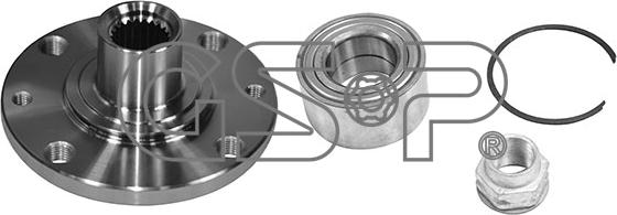 GSP 9422015B - Ступица колеса, поворотный кулак autospares.lv