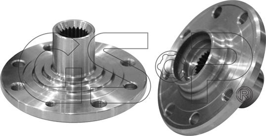 GSP 9422037 - Ступица колеса, поворотный кулак autospares.lv