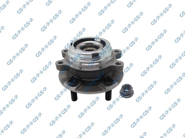 GSP 9329001K - Подшипник ступицы колеса, комплект autospares.lv