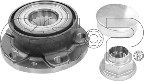 GSP 9235018K - Подшипник ступицы колеса, комплект autospares.lv