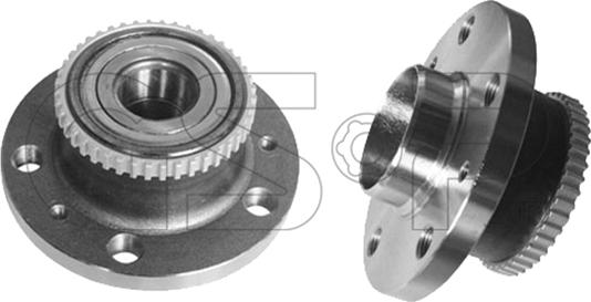 GSP 9230075 - Подшипник ступицы колеса, комплект autospares.lv