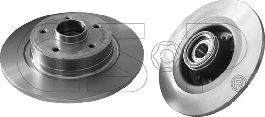 GSP 9230141 - Тормозной диск autospares.lv