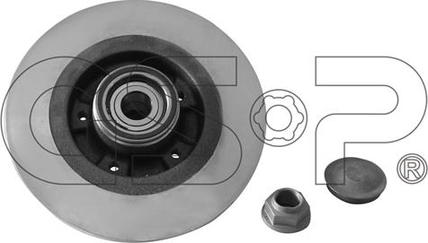 GSP 9230138K - Тормозной диск autospares.lv