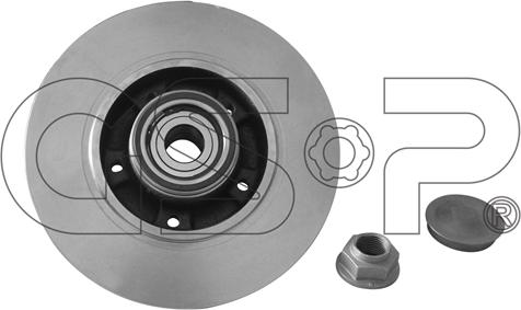 GSP 9230137K - Тормозной диск autospares.lv