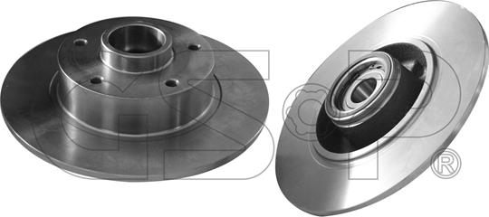 GSP 9230137 - Тормозной диск autospares.lv