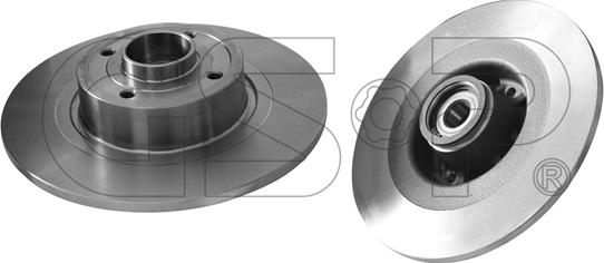 GSP 9225041 - Тормозной диск autospares.lv