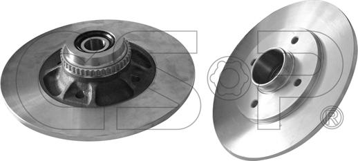 GSP 9225039 - Тормозной диск autospares.lv