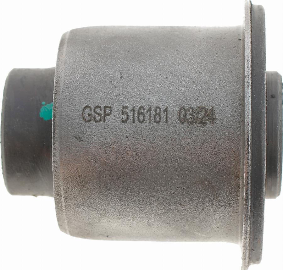 GSP 516181 - Сайлентблок, рычаг подвески колеса autospares.lv