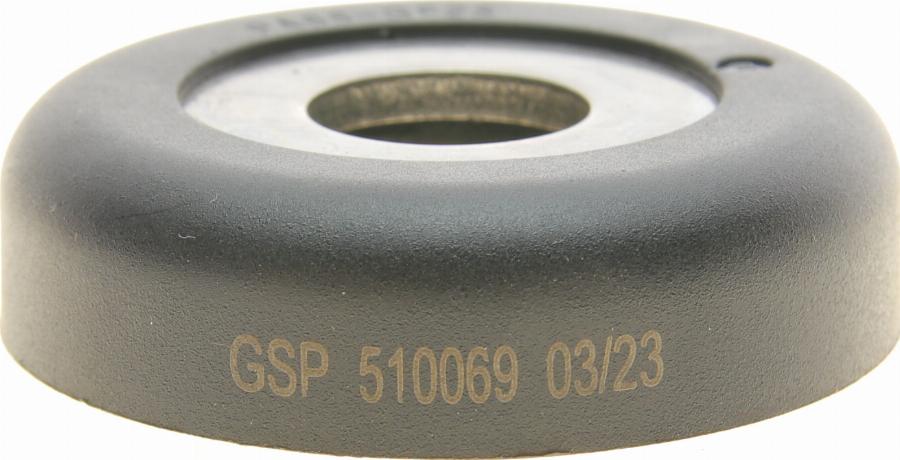 GSP 510069 - Опора стойки амортизатора, подушка autospares.lv