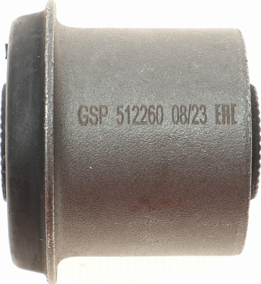 GSP 512260 - Сайлентблок, рычаг подвески колеса autospares.lv